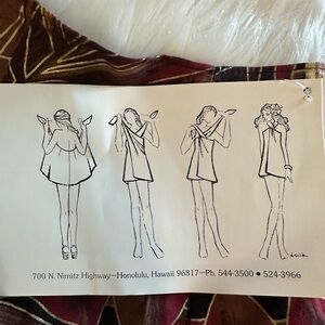 The Hawaiian Original Vintage wrap